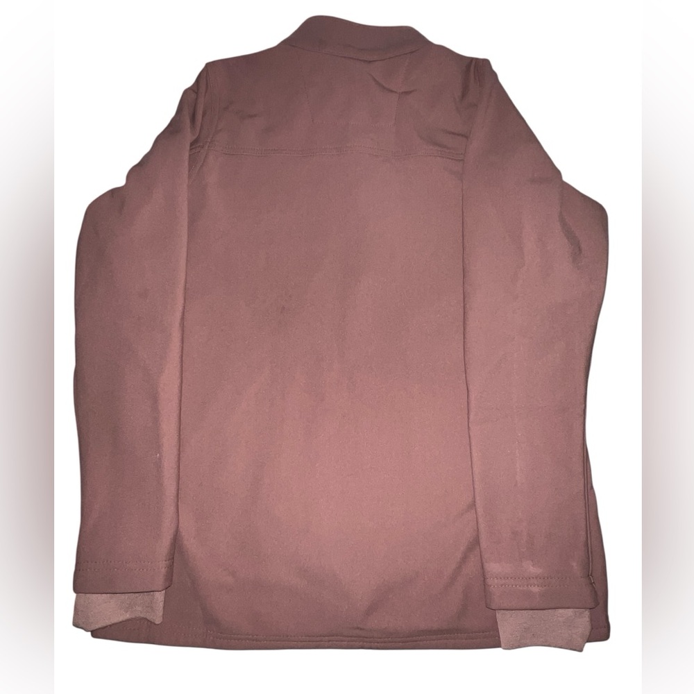 CARHARTT WOMEN'S RUGGED FLEX® PEAK BONDED FLEECE SCRUB JACKET Size Medium - Picture 2 of 5